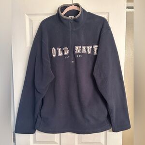 Men’s Old Navy Half Zip Fleece Sweatshirt